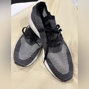 adidas Black and White Athletic Shoes